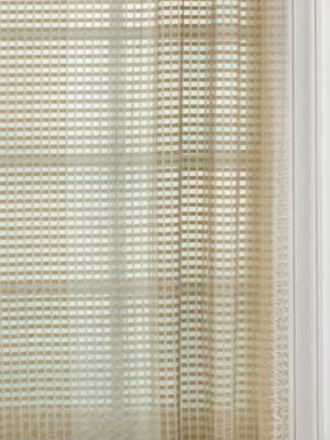 Beacon Hill Fabric 050336 Gridwork Ivory Flax Hot on Sale