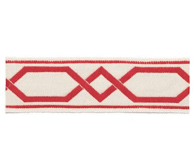 FSchumacher Fabric Trim 63092 Saint Tropez Braid Coral Hot on Sale