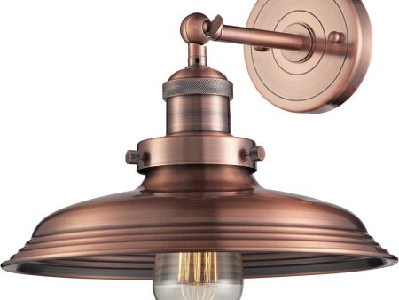 Newberry 1 Light Wall Sconce In Antique Copper Online