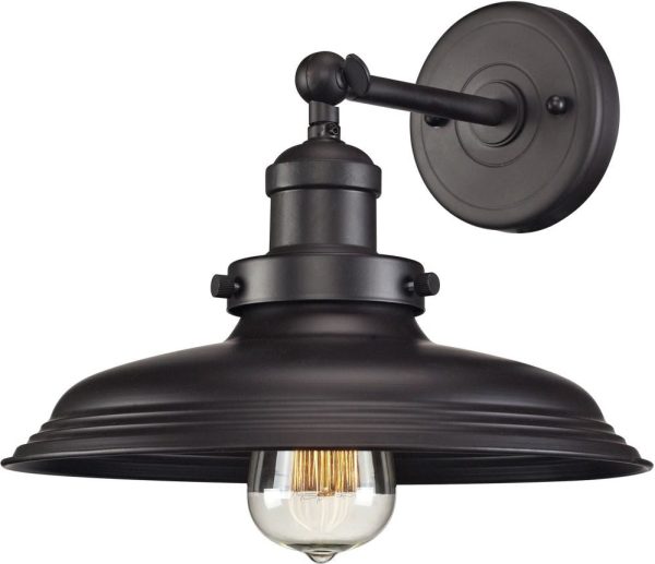 Newberry 1 Light Wall Sconce In Oil Rubbed Bronze For Cheap