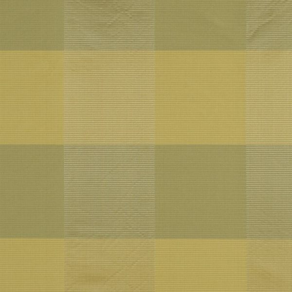 Beacon Hill Fabric 059538 Checked Plaid Golden Aqua on Sale