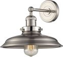 Newberry 1 Light Wall Sconce In Satin Nickel Cheap